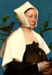 Hans Holbein the Younger - A Lady with a Squirrel and a Starling (Anne Lovell)